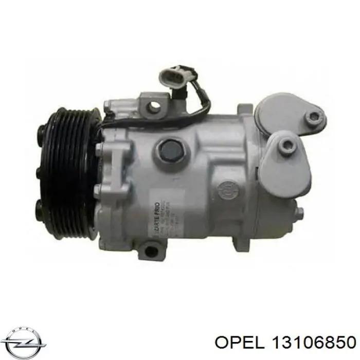 13106850 Opel compressor de aparelho de ar condicionado
