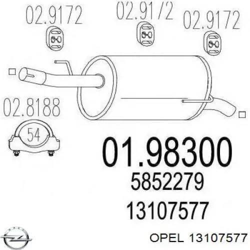  13107577 Opel