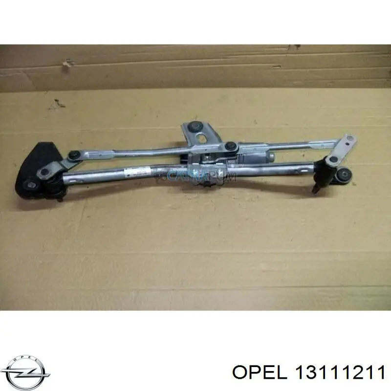 Трапеция щеток лобового стекла Opel 13111211 цена, от 38.01 USD