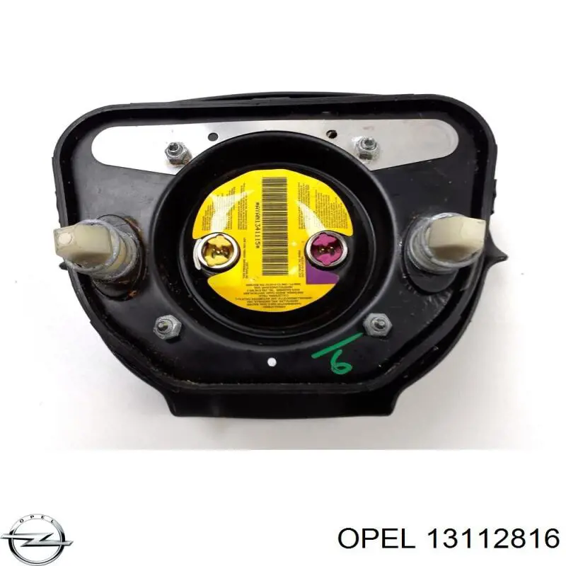 13112816 Opel подушка безопасности (airbag водительская)