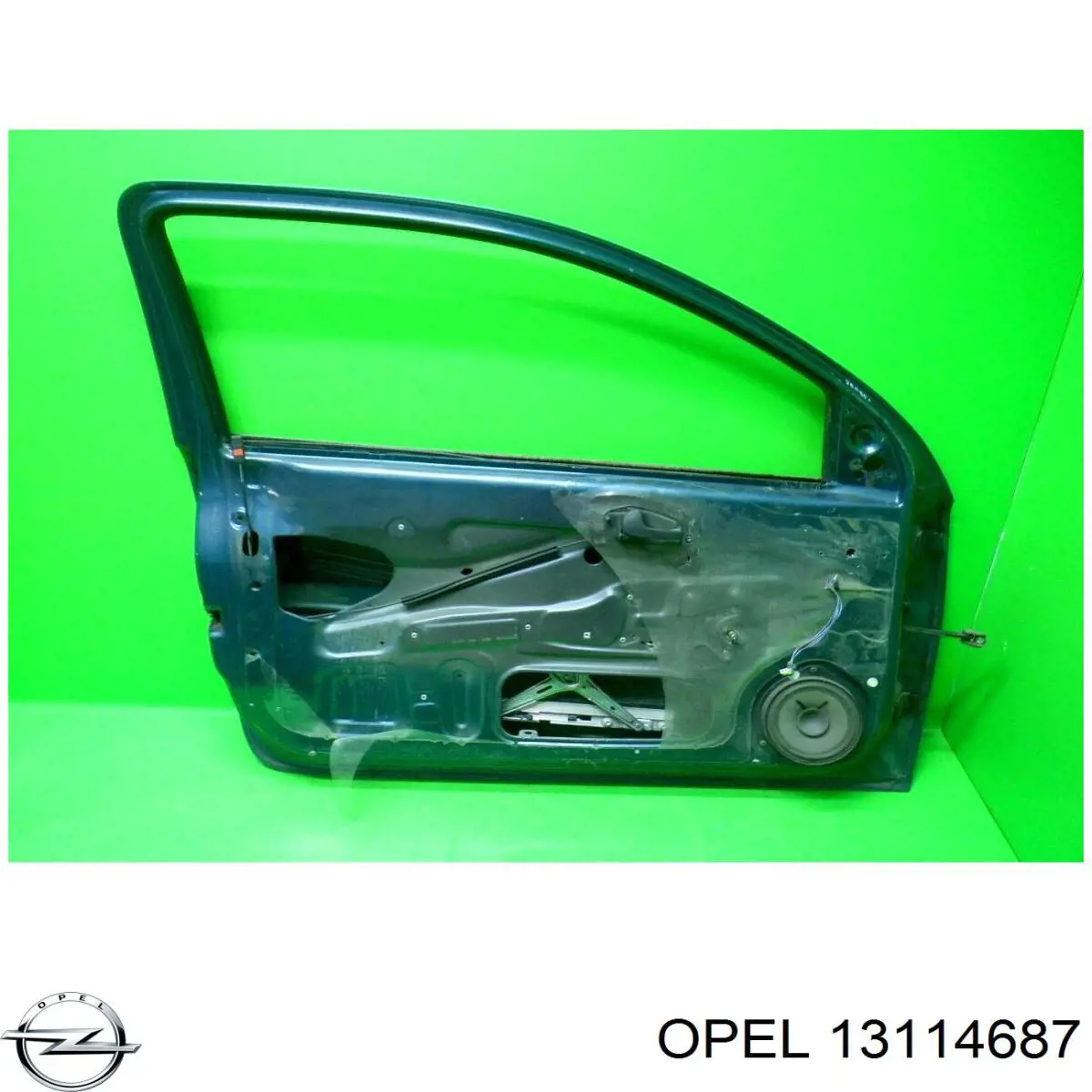 0124049 Opel дверь передняя левая