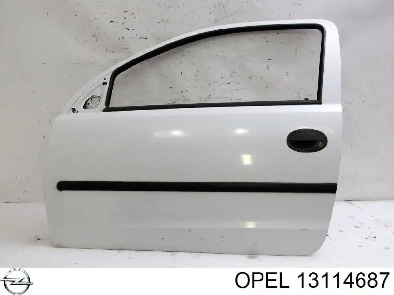 Porta dianteira esquerda Opel Corsa C F08