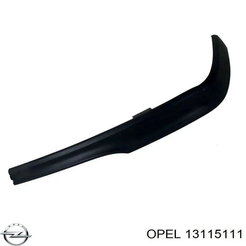 13115111 Opel спойлер переднего бампера правый