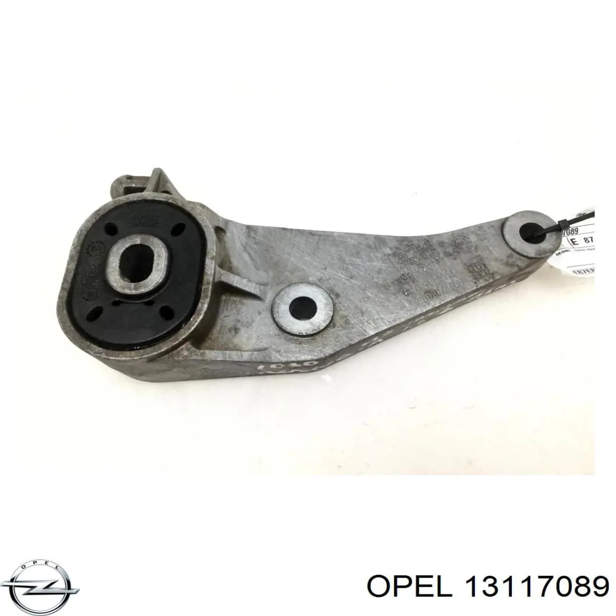 Кронштейн подушки (опоры) двигателя задней Opel 13117089