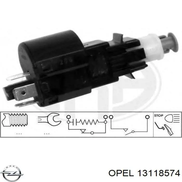 Лягушка Opel 13118574 цена, от 13.48 USD