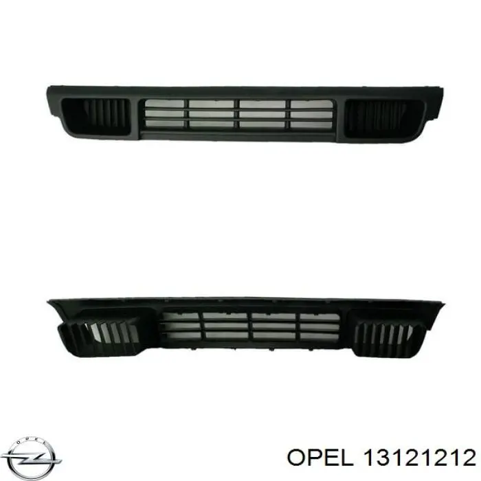 13121212 Opel Молдинг заднего бампера, левый