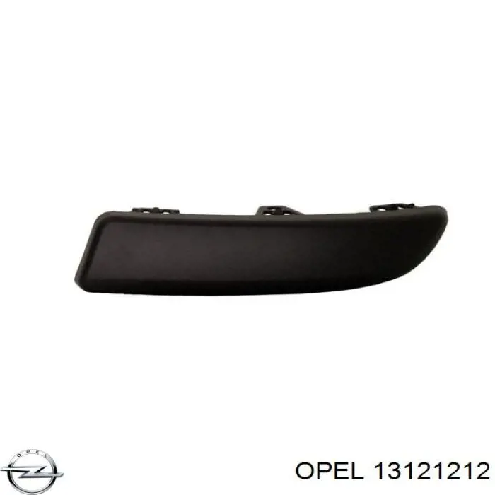 Купить 13121212 Opel Молдинг бампера заднего левый