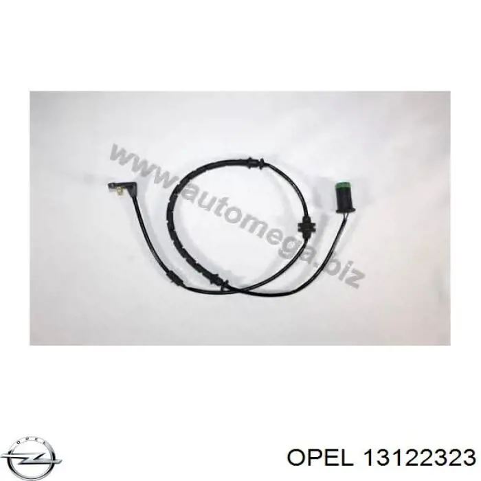 13122323 Opel датчик износа тормозных колодок передний