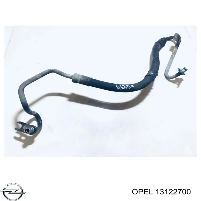 5951351 Opel шланг гур высокого давления от насоса до рейки (механизма)