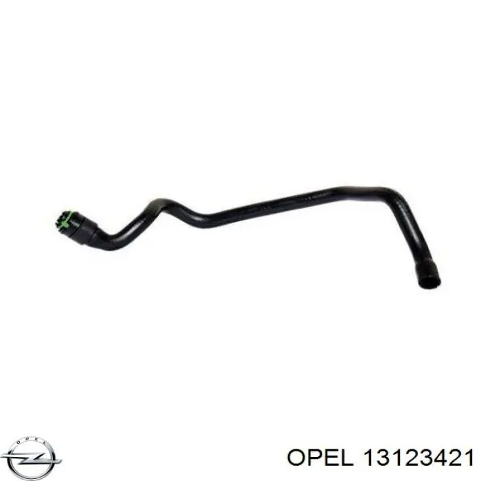 Купить 13123421 Opel Шланг отопителя обратка