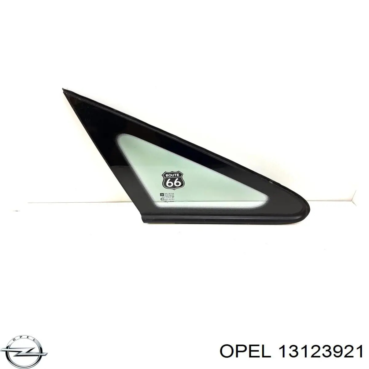 13123921 Opel стекло-форточка двери передней правой