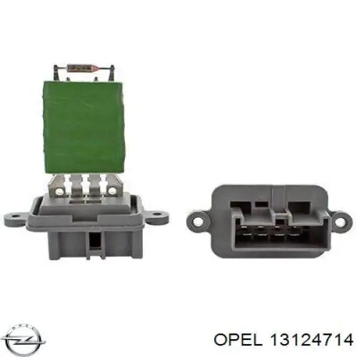 Резистор печки 13124714 Opel