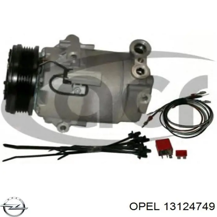 13124749 Opel compressor de aparelho de ar condicionado