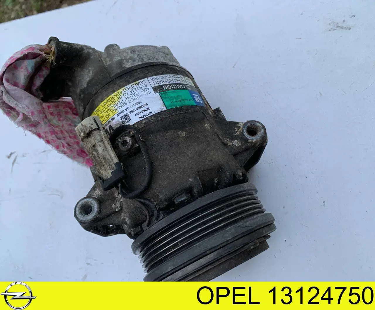 13124750 Opel компрессор кондиционера