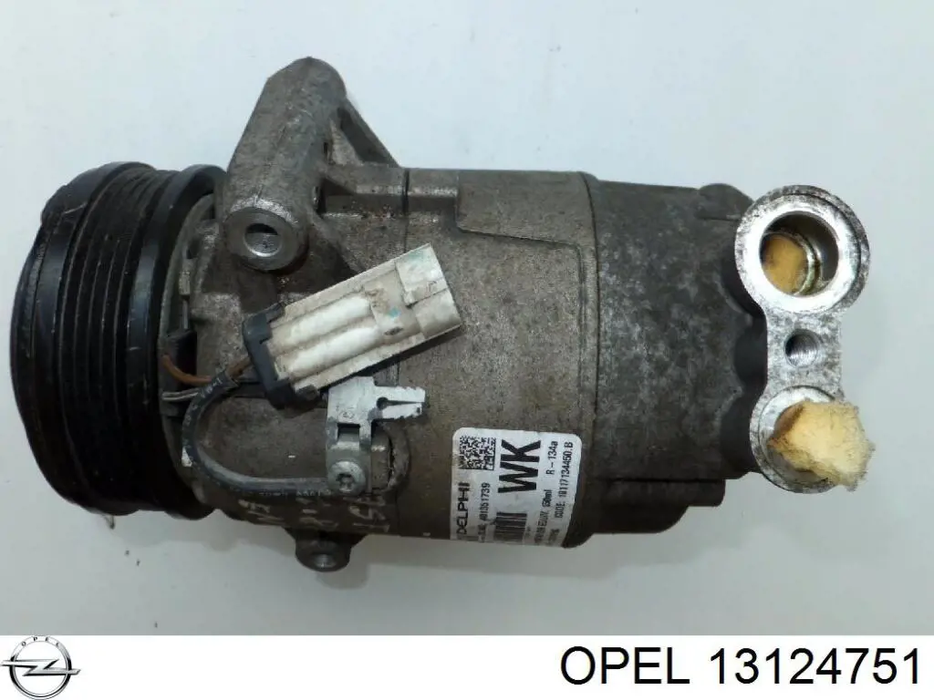 Купить 13124751 Opel Компрессор климатической установки
