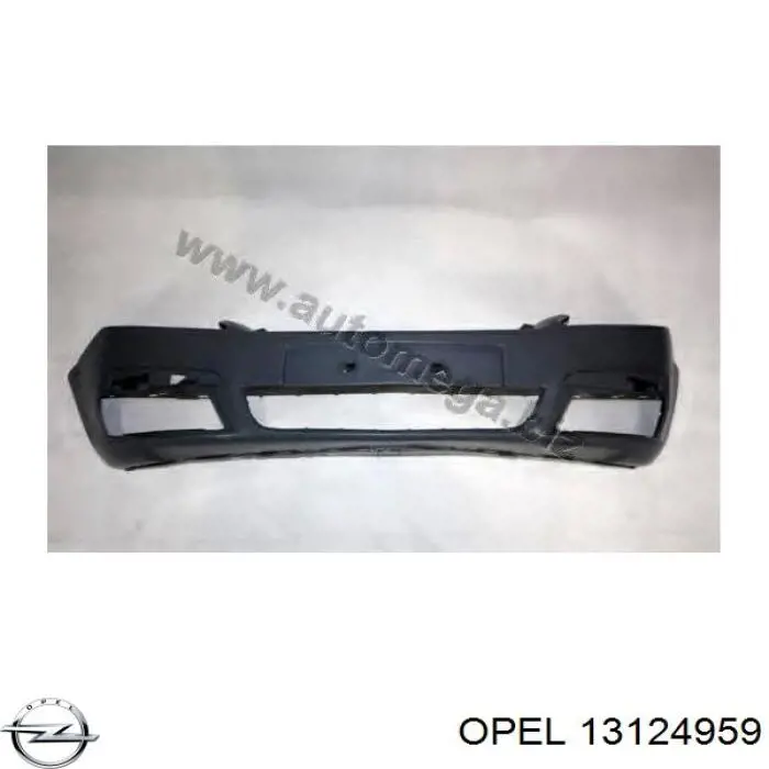 Бампер передний Опель Зафира B