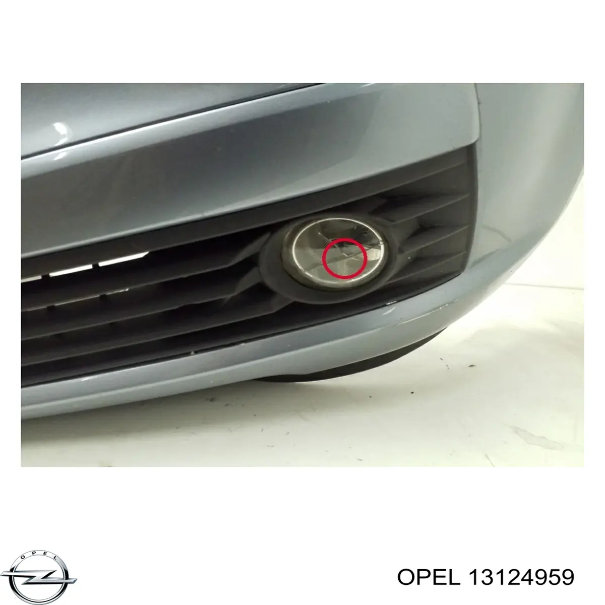 Бампер передний в сборе на Opel Zafira B A05