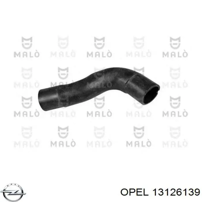 Шланг радиатора охлаждения Opel 13126139 цена, от 7.70 USD