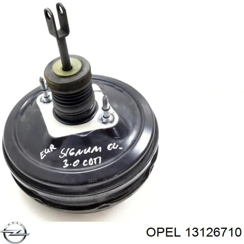  Reforçador dos freios a vácuo Opel Vectra C sedan (2002 - 2008) C