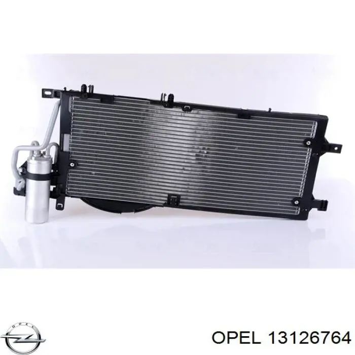 Конденсатор кондиционера Opel 13126764 цена, от 82.14 USD