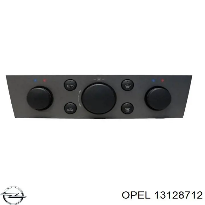 6822038 Opel блок управления режимами отопления/кондиционирования