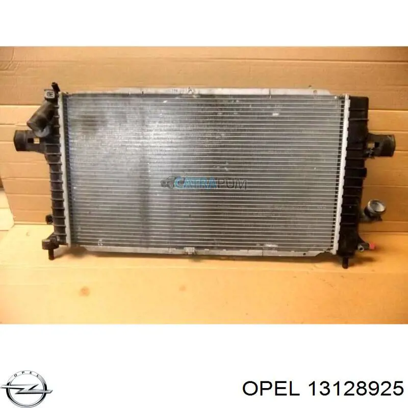 Радиатор охлаждения двигателя Opel 13128925 цена, от 64.26 USD