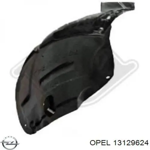 13129624 Opel подкрылок крыла переднего левый задний