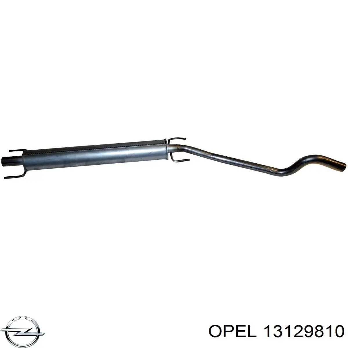 13129810 Opel Глушитель центральный