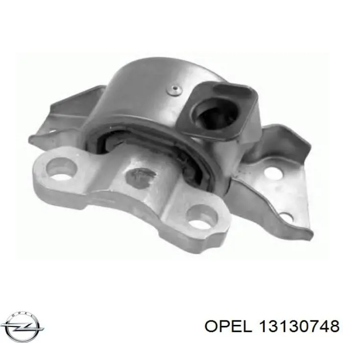 13130748 Opel подушка (опора двигателя правая)