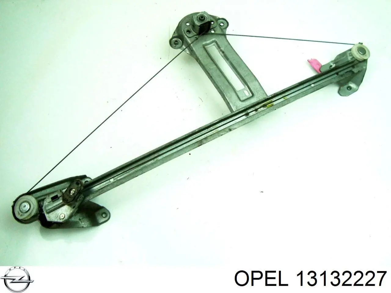 Стеклоподъемник левой задней двери Opel 13132227