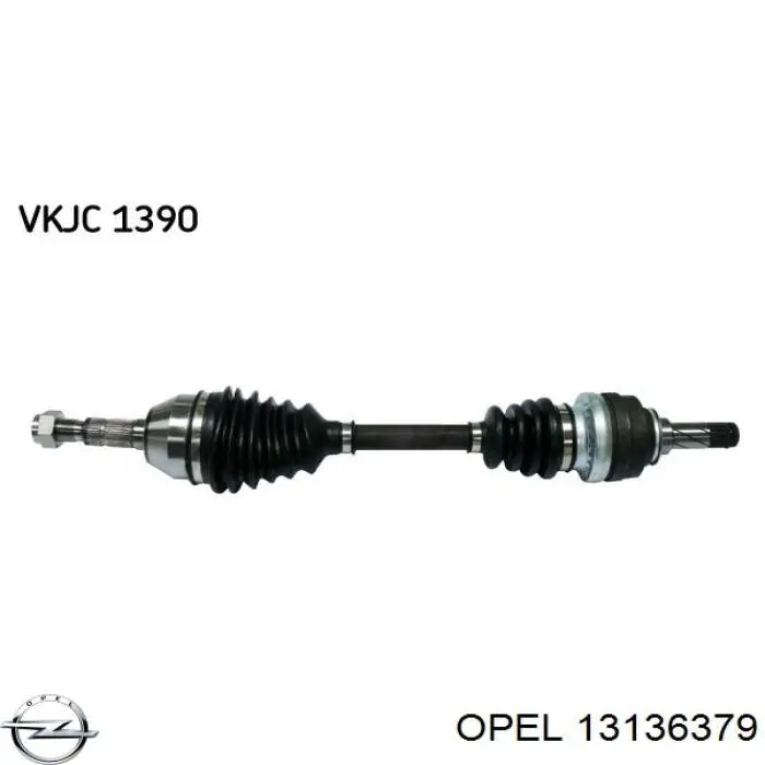 Купить 13136379 Opel Привод в сборе левый