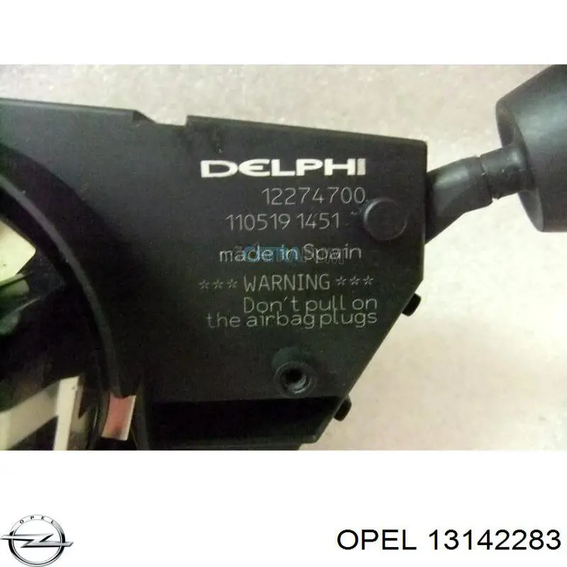 Контактное кольцо подушки безопасности Opel 13142283 цена, от 33.75 USD