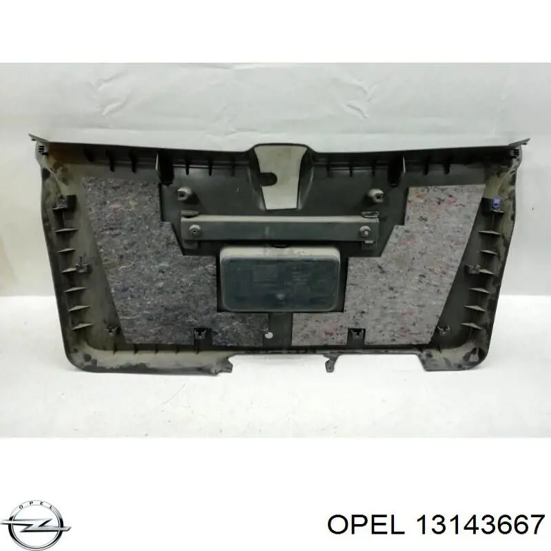 13143667 Opel Обшивка-облицовка багажника