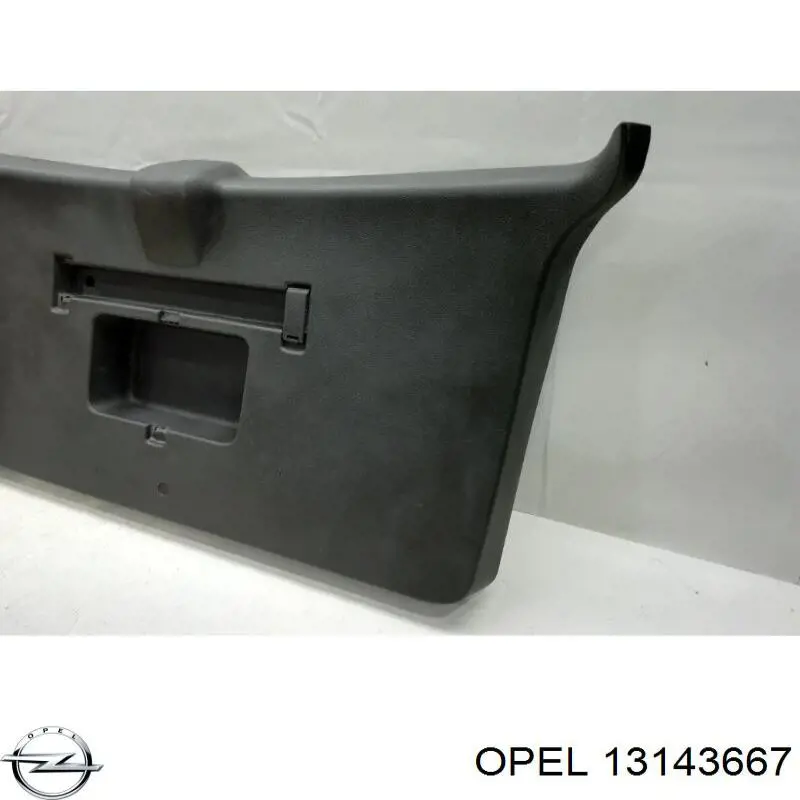 Купить 13143667 Opel Обшивка-облицовка задней двери