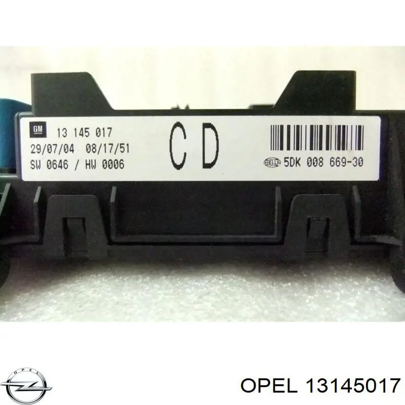 13145017 Opel 