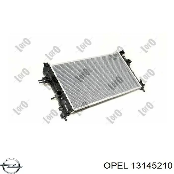13145210 Opel радиатор