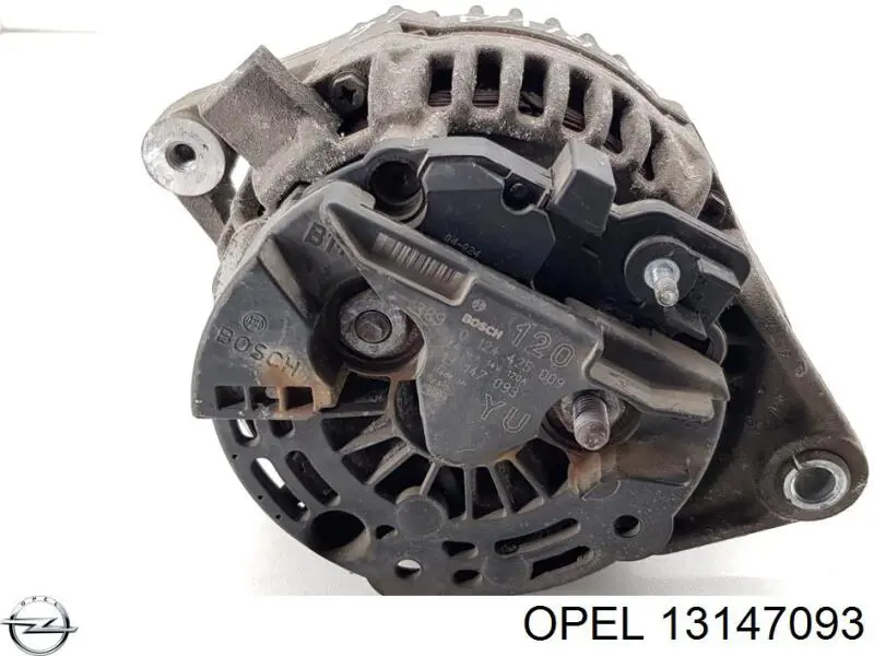 Генератор 13147093 Opel