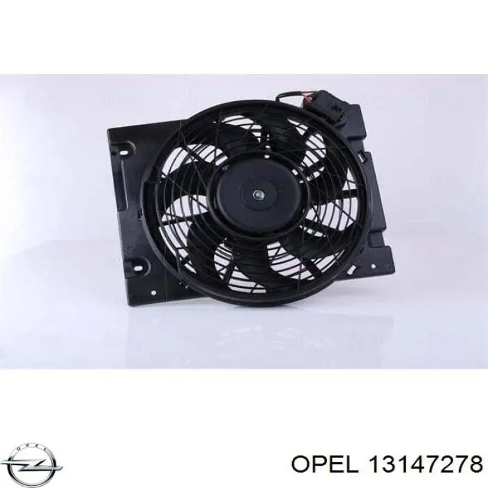 Электровентилятор охлаждения в сборе Opel 13147278 цена, от 62.71 USD