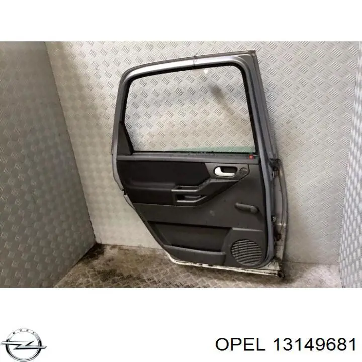 Дверь задняя, левая Opel 13149681 цена, от 54.62 USD