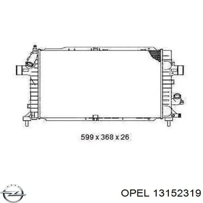 Купить 13152319 Opel 