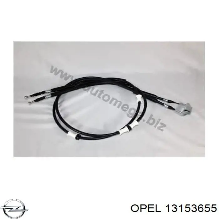 Задний трос ручника Opel 13153655 цена, от 29.92 USD