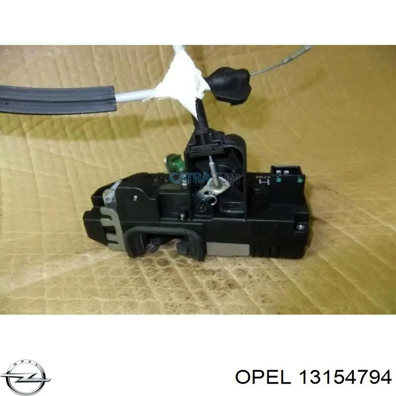 Купить 13154794 Opel Замок двери задней правой