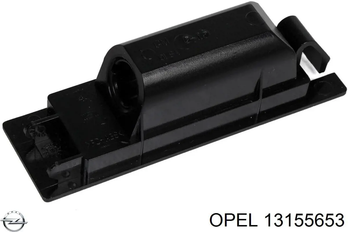 Фонарь подсветки номерного знака 13155653 Opel