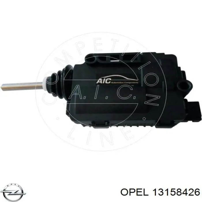13158426 Opel Мотор-привод открытия лючка бака