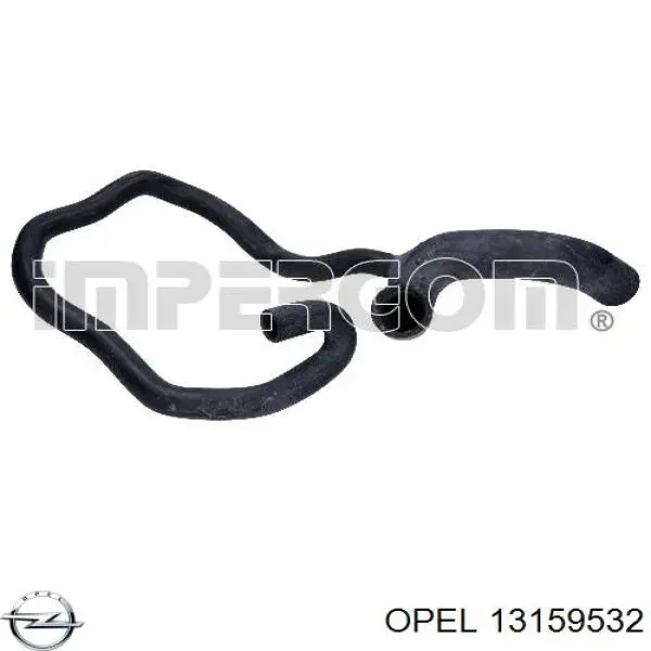 Шланг радиатора, нижний Opel 13159532 цена, от 36.17 USD