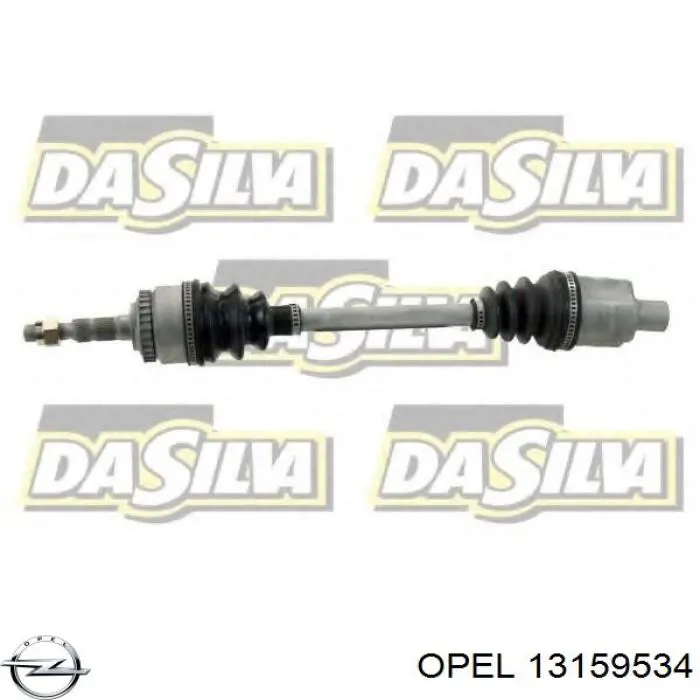 Правая полуось 374525 Opel