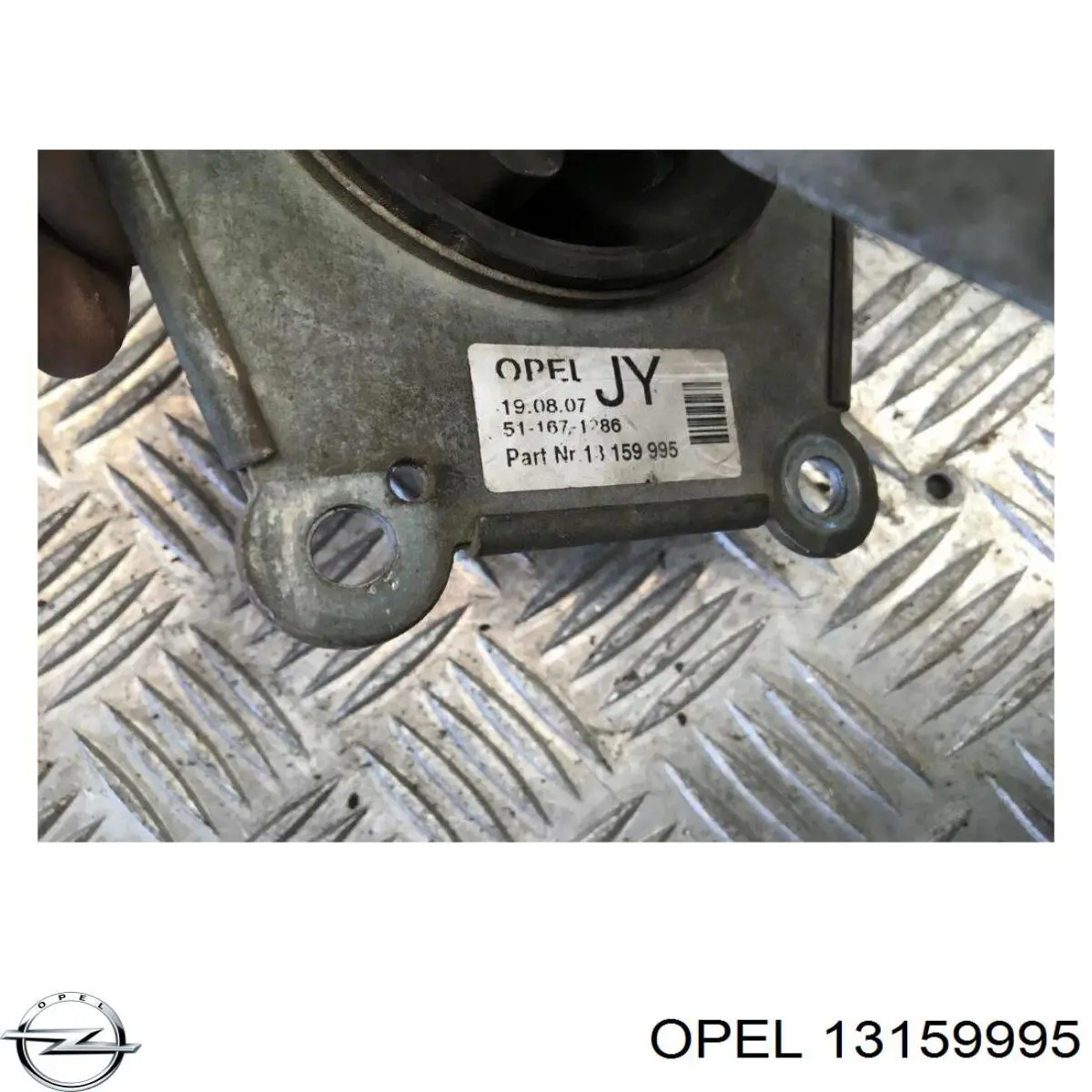13159995 Opel Подушка (опора) двигателя, левая