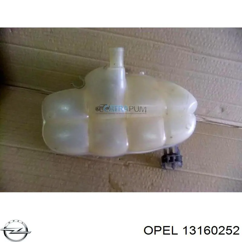  Расширительный бачок Opel 13160252