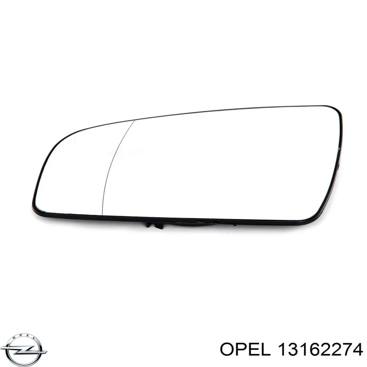 13162274 Opel зеркальный элемент зеркала заднего вида левого