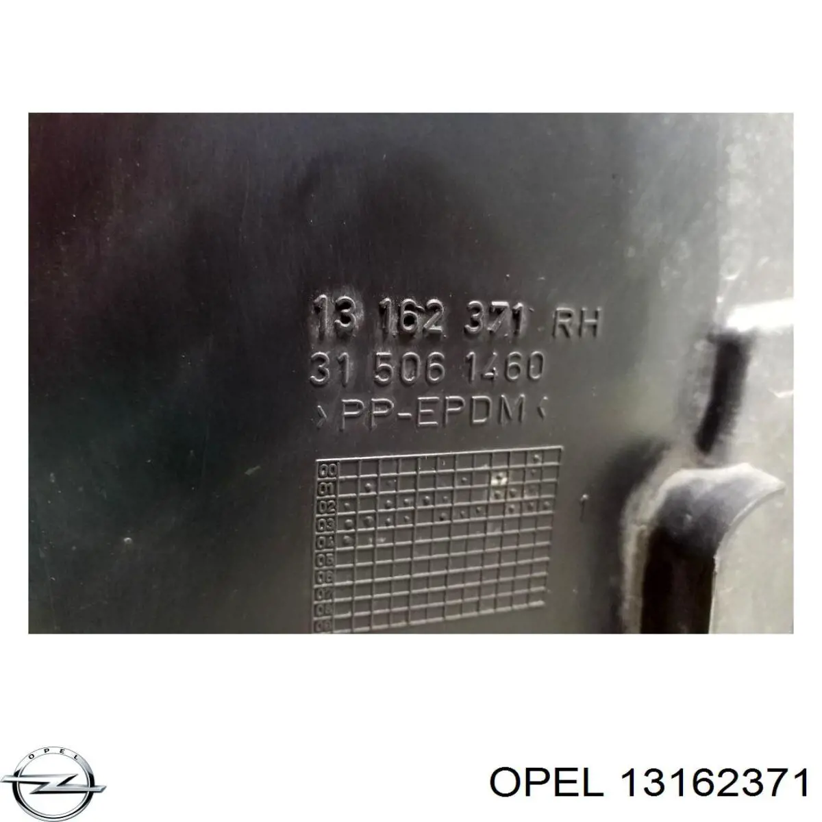 6102340 Opel Подкрыльник переднего крыла, правый